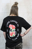 Cup N' Roses Oversize Tee