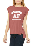 Caffeinated AF Flowy Muscle Tee