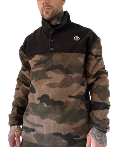 The Iconic Unisex Snap-Neck Polar Fleece